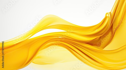 golden yellow swirl © vectorwin