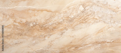 Detailed view of a marble wall featuring an intricate design in shades of brown and white