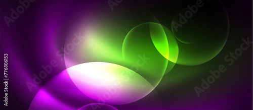 Shiny color neon glowing design. Vector Illustration For Wallpaper, Banner, Background, Card, Book Illustration, landing page