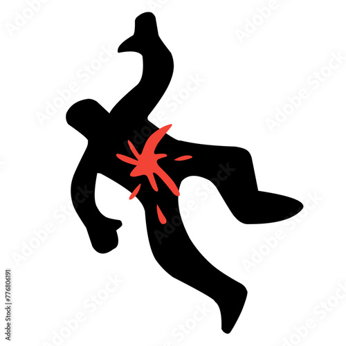 victim body icon