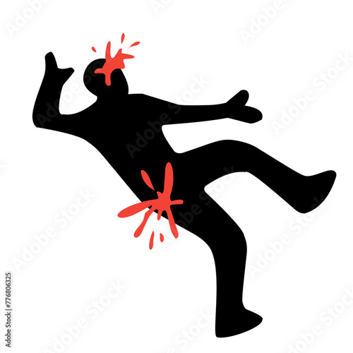 victim body icon