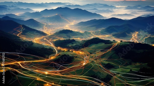 network internet cables outside