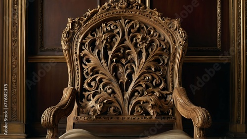 The Regal Mahogany Chair