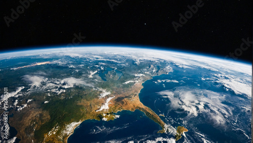 View of Earth from Space 