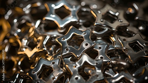 glisten bike chain star