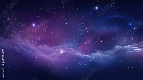 night blue and purple background