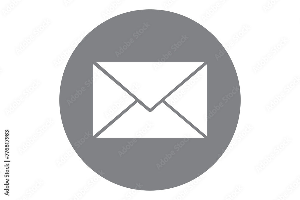 Mail icon button Mail icon button