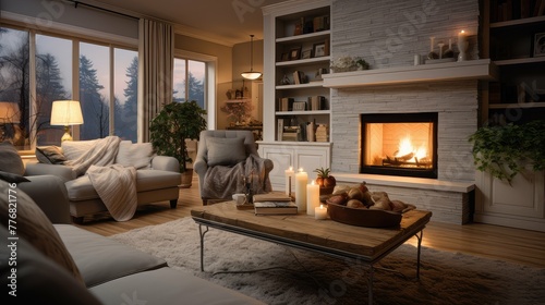 room blurred home remodel interior © vectorwin
