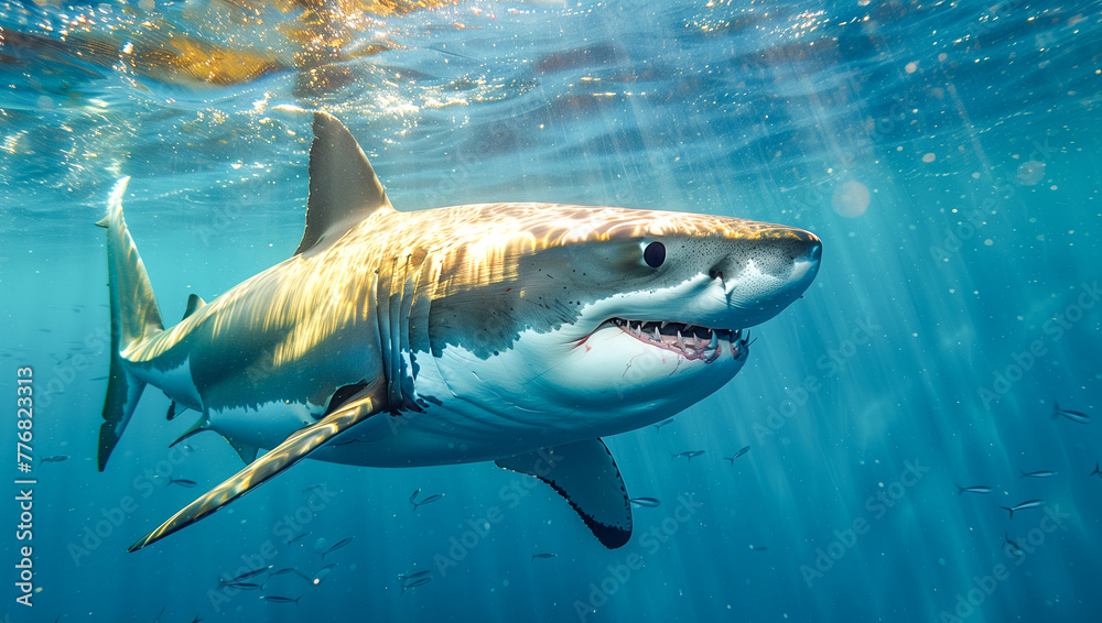 Fototapeta premium Great White Shark Week 