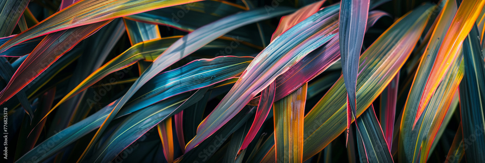 background of the colorful leaves, generative AI background of the colorful leaves, generative AI