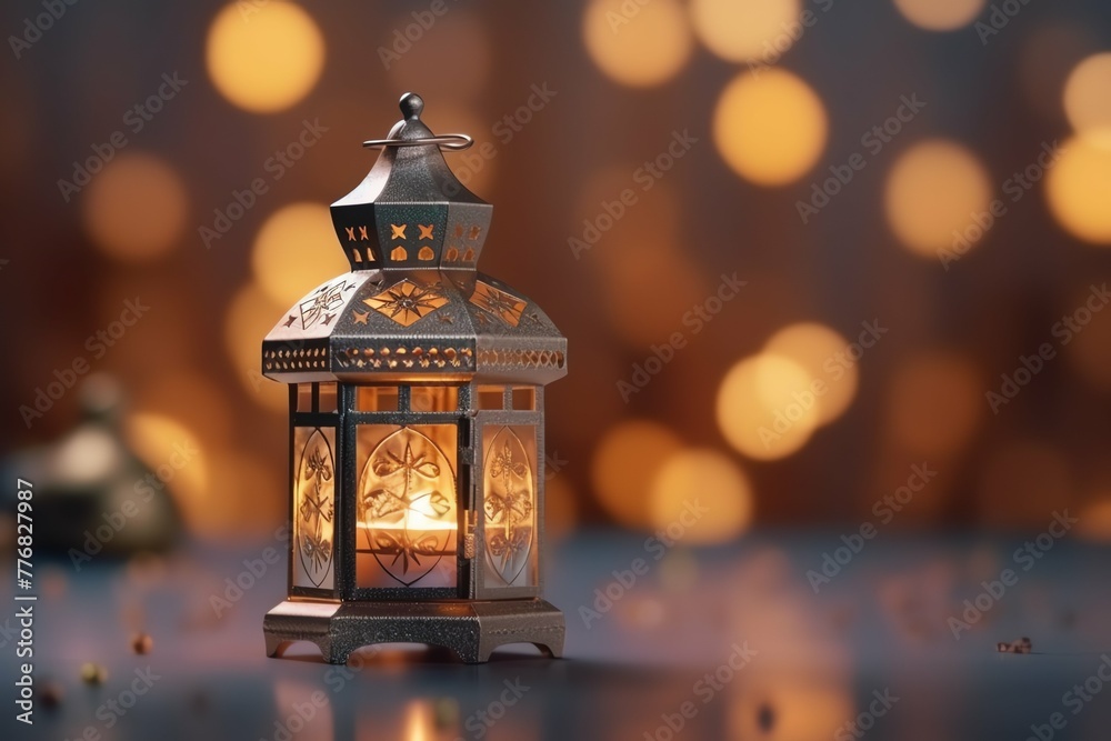 Eid mubarak and ramadan kareem greetings with islamic lantern and mosque. Eid al fitr background Eid mubarak and ramadan kareem greetings with islamic lantern and mosque. Eid al fitr background