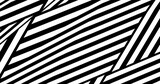 Striped background. Black and white stripes. Abstract background.  Stripes design for wallpaper. Background in 4k format .
