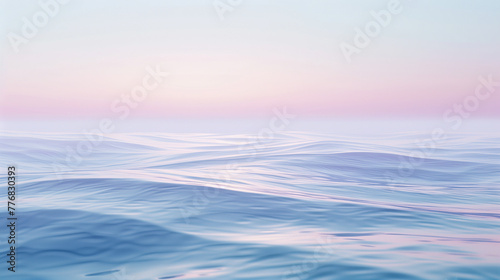 Surreal Digital Landscape of Fluid Shapes and Hues