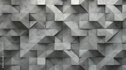 repetitive gray geometric texture photo