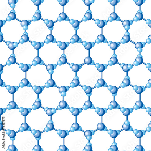 氷の分子模型