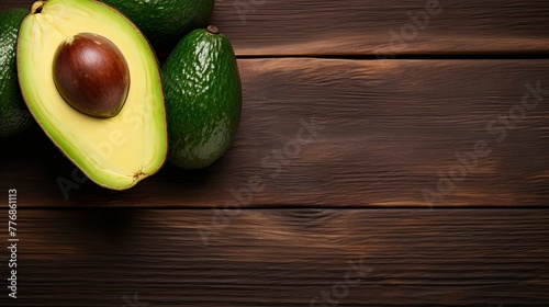 ripe food avocado background