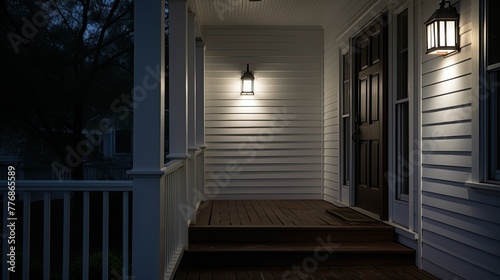 motion porch lights