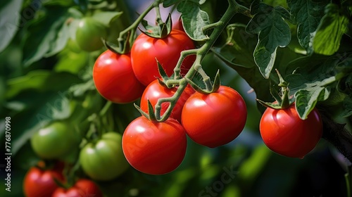 plant garden tomato red