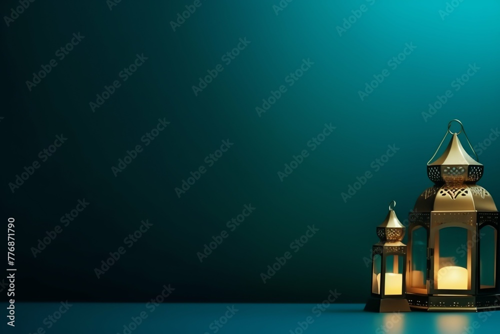 Eid mubarak and ramadan kareem greetings with islamic lantern and mosque. Eid al fitr background Eid mubarak and ramadan kareem greetings with islamic lantern and mosque. Eid al fitr background