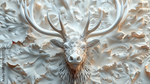 Embrace the beauty of Scandinavian culture with this 3D wallpaper inspired  photo