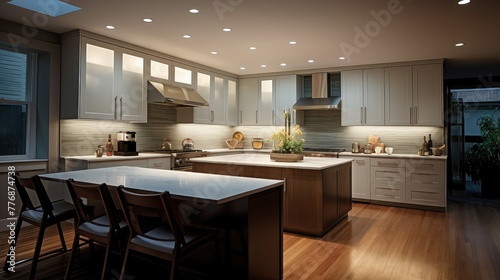 lights kitchen recessed lighting © vectorwin