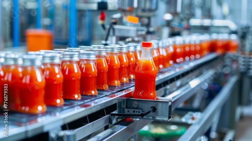 Factory for the production of tomato sauce and ketchup