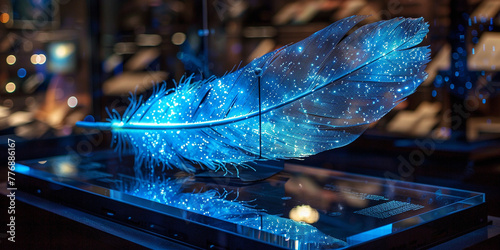 In a realm where time flows backward scientists engineer DNA with quill and ink