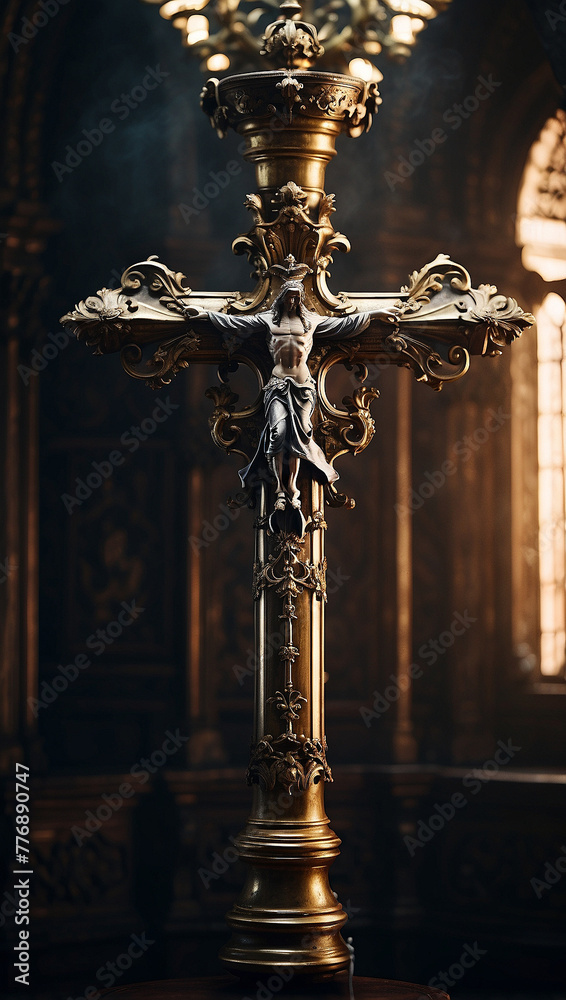 Baroque cross