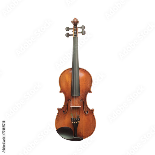 A violin on a Transparent Background