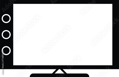 lcd computer tv vector photo