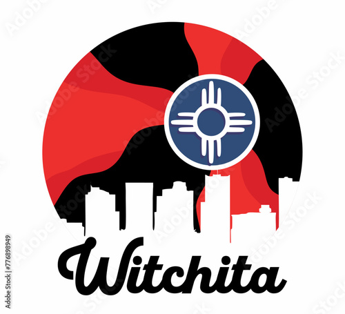 wichita city kansas united states photo