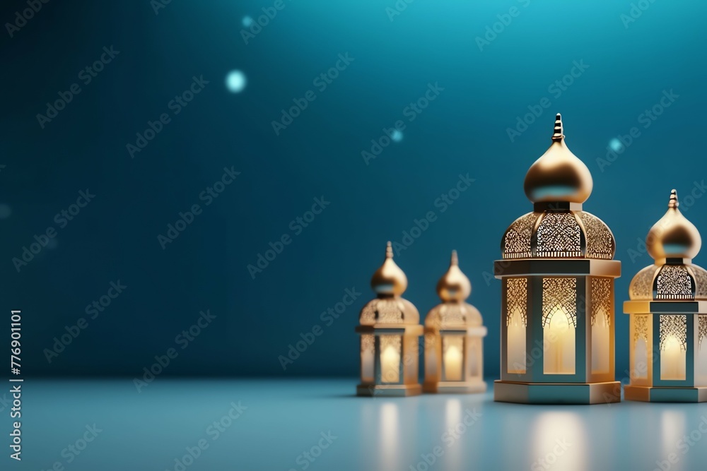 Eid mubarak and ramadan kareem greetings with islamic lantern and mosque. Eid al fitr background Eid mubarak and ramadan kareem greetings with islamic lantern and mosque. Eid al fitr background