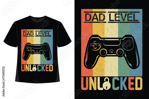 Trendy Gamer Tshirt Design Gaming Apparel