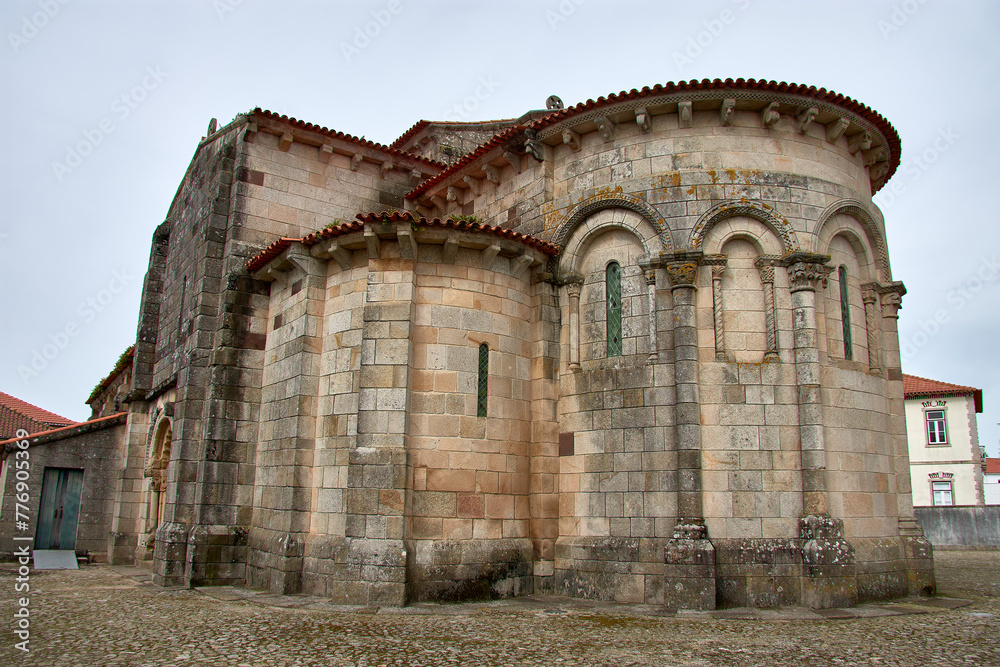 Romanesque church of Sao Pedro de Rates, Povoa de Varzim, Camino de Santiago, Portugal