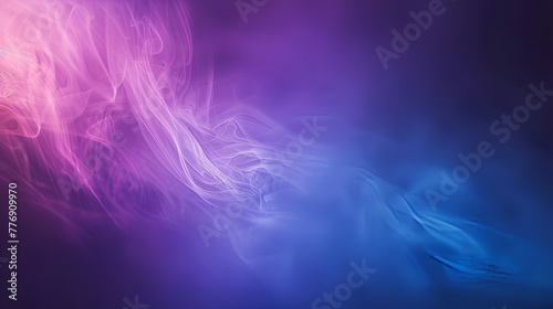 Deep purple to soothing azure blue waves - Modern Abstract Design for Web, Print, and Branding Projects