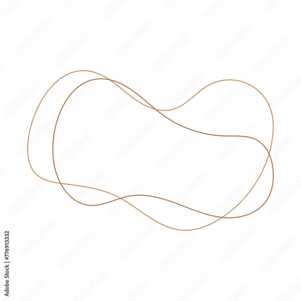 Thin Abstract Line Thin Abstract Line