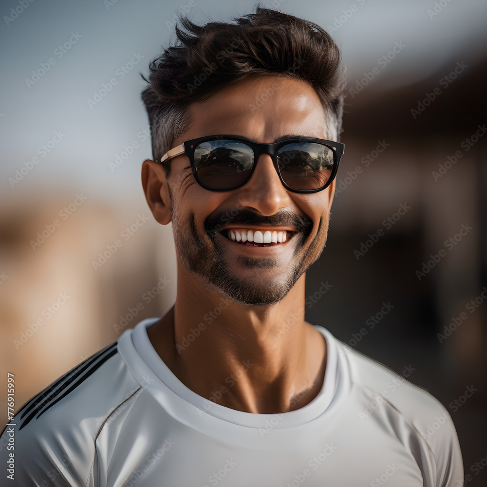 Fototapeta premium Fit and Focused