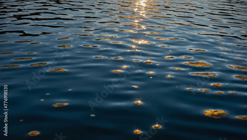 Shimmering water surface