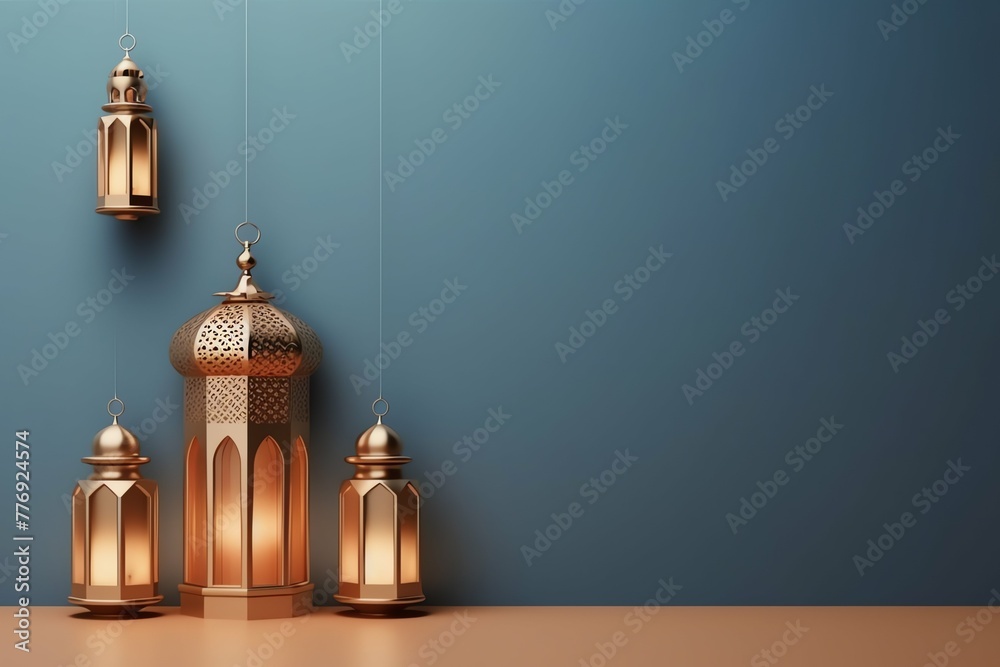 Eid mubarak and ramadan kareem greetings with islamic lantern and mosque. Eid al fitr background Eid mubarak and ramadan kareem greetings with islamic lantern and mosque. Eid al fitr background