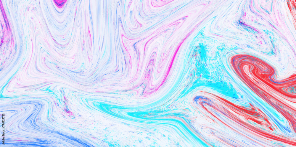 Abstract Illustration of colorful ink liquid acrylic resin. Luxurious colorful liquid marble surfaces design. cover designs. Colorful realistic textures with trendy pattern luxury background.