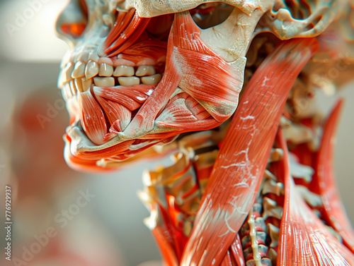 human facial muscles photo