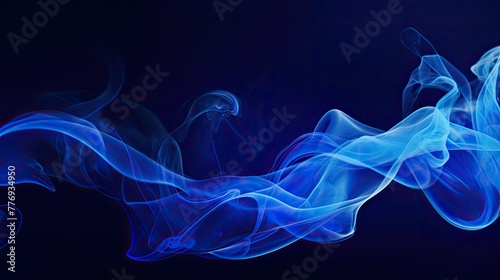 vibrant dark blue abstract background