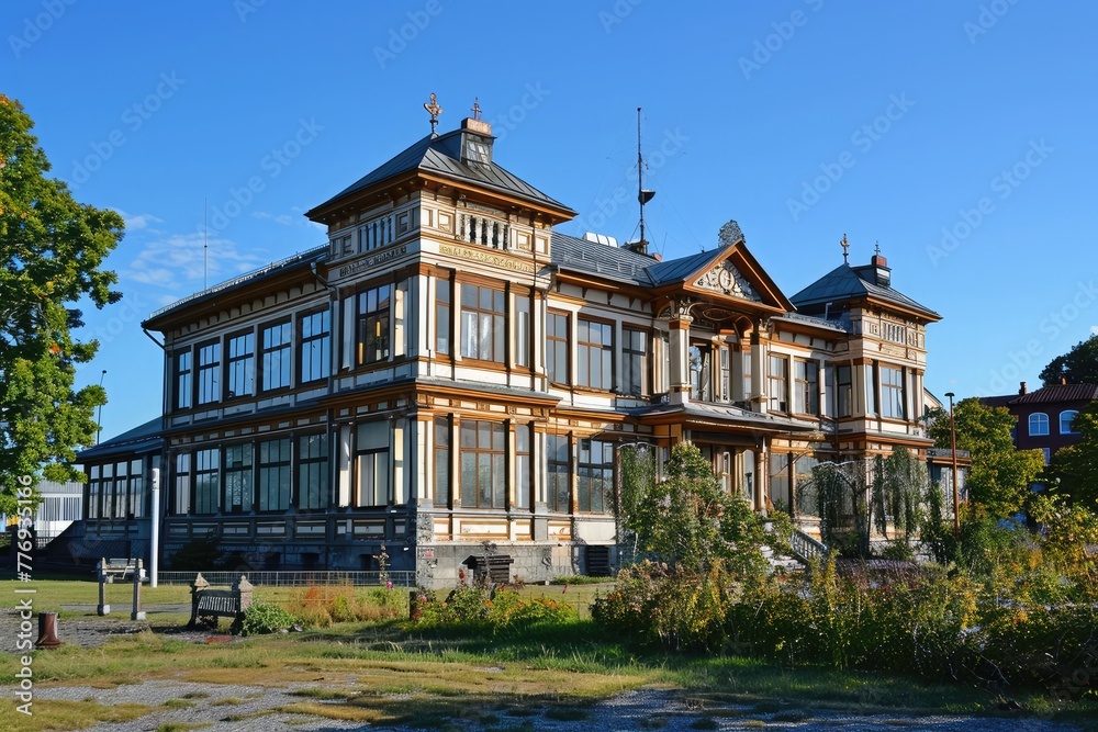 Main building of the nautical school