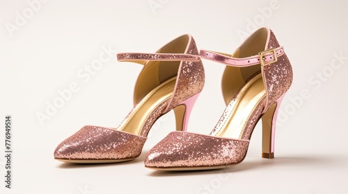 spotlight pink and gold sparkles