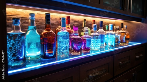 bar under cabinet lighting