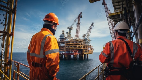 safety ocean oil rig