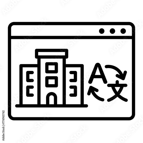 This site supports multiple languages. Hotels are listed on the site.
