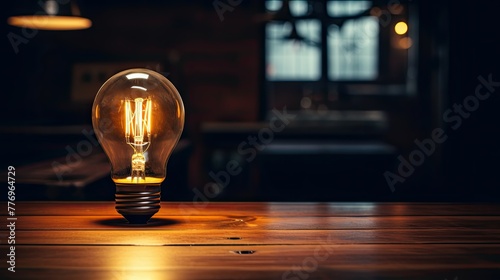 she light bulb in dark