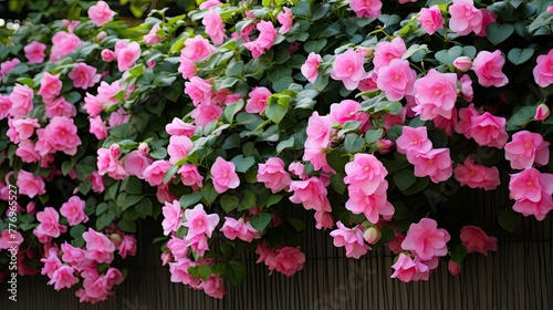 garden ivy pink © vectorwin