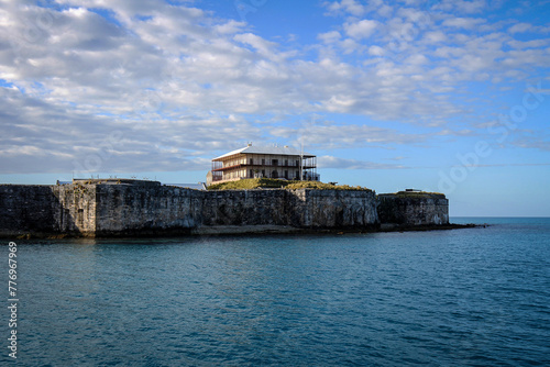 View of fortress keep of Royal Naval Dockyard, Bermuda